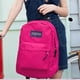 thumbnail image 4 of JS Jess mochila mochila escolar mochila bolsa de computadora estudiantes masculinos y femeninos color sólido simple campus viaje impermeable gran capacidad, 4 of 5