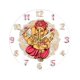 thumbnail image 1 of Reloj de reloj de pared Ganesha Reloj 11.81 "Ornamento colgante Decoración tradicional para el hogar indio para la tienda de cocina del hotel Café, 1 of 9