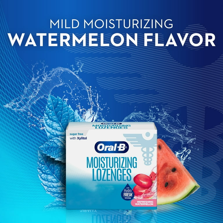 Oral-B Dry Mouth Lozenges with HydroFRESH Technology, Xylitol
