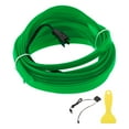 thumbnail image 1 of Cuerda de luz LED EL de 5m Unique Bargains, luz de tira LED para iluminación interior de automóviles, luz de neón flexible para decoración de automóviles USB (5V) Verde, 1 of 1