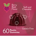 thumbnail image 5 of VITEEY Beet Root Gummies with Tart Cherry, Energy and Heart Health Supplements, Berry Beet Flavor, 60 Ct, 5 of 7