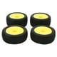 thumbnail image 4 of Neumáticos De Coche Todoterreno RC, Neumáticos De Goma Amarillos RC, Amortiguación Fuerte, 4 Piezas Para Vehículos Todoterreno 1/10, 4 of 7