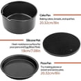 thumbnail image 2 of 6Pcs Air Fryer Accessories for Dual Air Fryer, Multi-Layer Dehydrator Rack with 4 Barbecue Sticks, 2 of 5