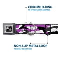 thumbnail image 5 of Buckle-Down Pet Collar, Dog Collar Metal Seatbelt Buckle, Camo Purple Black Gray White, 20 to 31 Inches 1.5 Inch Wide, 5 of 8