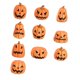 thumbnail image 3 of 10 piezas de decoraciones de calabaza de Halloween, adornos de escritorio, suministros para fiestas, figuras de calabaza de regalo para jardín, hogar, Naranja Amarillo, 3 of 9