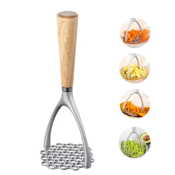 Comfort Grip Potato Ricer Potato Masher, Detachable Easy Clean Multifunctional Kitchen Tool for Potatoes & Vegetables