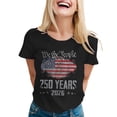 thumbnail image 2 of 250 Anniversary USA Shirt Women USA 250th Anniversary Shirt Patriotic American Flag Eagle Tops 1776-2026 Tshirt Gifts, 2 of 4