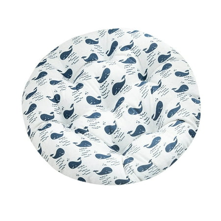 

Clearance！ Chaoliuy Bistro Chair Cushions Cover Round Cushion Round Cushions Are Used For Computer Cushions Office Cotton And Linen Cushion