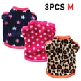 thumbnail image 3 of 3 Pack Small Dog Sweater for Dogs Cats Warm Knit Fleece Winter Pullover Soft Cozy Puppy Essentials for Tiny Breeds Teacup Pets, 3 of 11