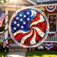 thumbnail image 5 of QuanTara Acrylic Puzzle Suncatcher 83-Piece DIY Horse Stained Glass Window Hanging 7.4in Round Sun Catchers for Home Garden Boho Wall Art Decor, 5 of 9