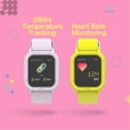 thumbnail image 6 of Cubitt Jr Smart Watch Fitness Tracker for Kids and Teens, Activity Tracker, IP68 Waterproof Lilac, 6 of 10