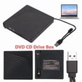 thumbnail image 3 of USB3.0 TypeC Optical Disk Drive Box CD Box External DVD Drive Box Drive External Enclosure Boxes ,Widely Use, 3 of 5