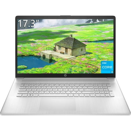 HP 17 Laptop Computer, 17.3” HD+ Display, 11th Gen Intel Core i3-1125G4(>i5-1035G4) Processor, 12GB RAM, 512GB SSD, Intel UHD Graphics, Wi-Fi, HDMI, Windows 11 Home in S Mode, Cefesfy MousePad