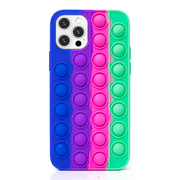 Phone Cover Silicone with Push Bubble Pop Fidget Case Compatible with iPhone 6/6S/7/8/SE 2020 (4.7")
