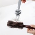 thumbnail image 4 of Vogacara Salón Peluquería Peluquería Cepillo Peine Antideslizante PP Plástico Limpieza Herramienta de cepillado Cepillos Mantenimiento Cuidado del cabello Gris, 4 of 6