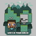 thumbnail image 2 of Womens Minecraft Steve Watch Your Back T Shirt, 2 of 4