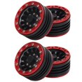 thumbnail image 1 of RC Wheel Rims Hub, Wear  Aluminum Alloy 1.9 inch RC Beadlock Wheel Hub CNC Machining Attractive  for 1/10 RC Cars for REDCAT, 1 of 8