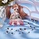 thumbnail image 5 of 24 pares de ojos de seguridad 3D de 6 tamaños con pestañas para amigurumi, ojos para manualidades, ojos semicirculares para marionetas, ojos de plástico para ganchillo., 5 of 9