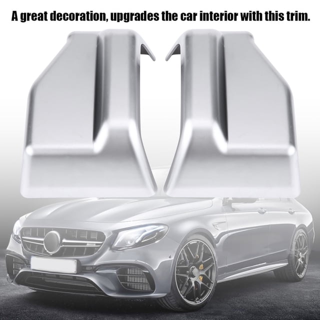 Embellecedor Para Cinturón De Seguridad De Asiento, Decoración Mejorada Cromada Para Clase E W212 W213 S Clase W222, Lujoso Accesorio Interior De Coche