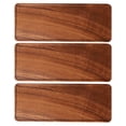 thumbnail image 2 of 3X South American Walnut Tray, Solid Wood Wooden Afternoon Tea Tray, Fruit Tray, Coffee Shop Simple Snack Tray, 2 of 10