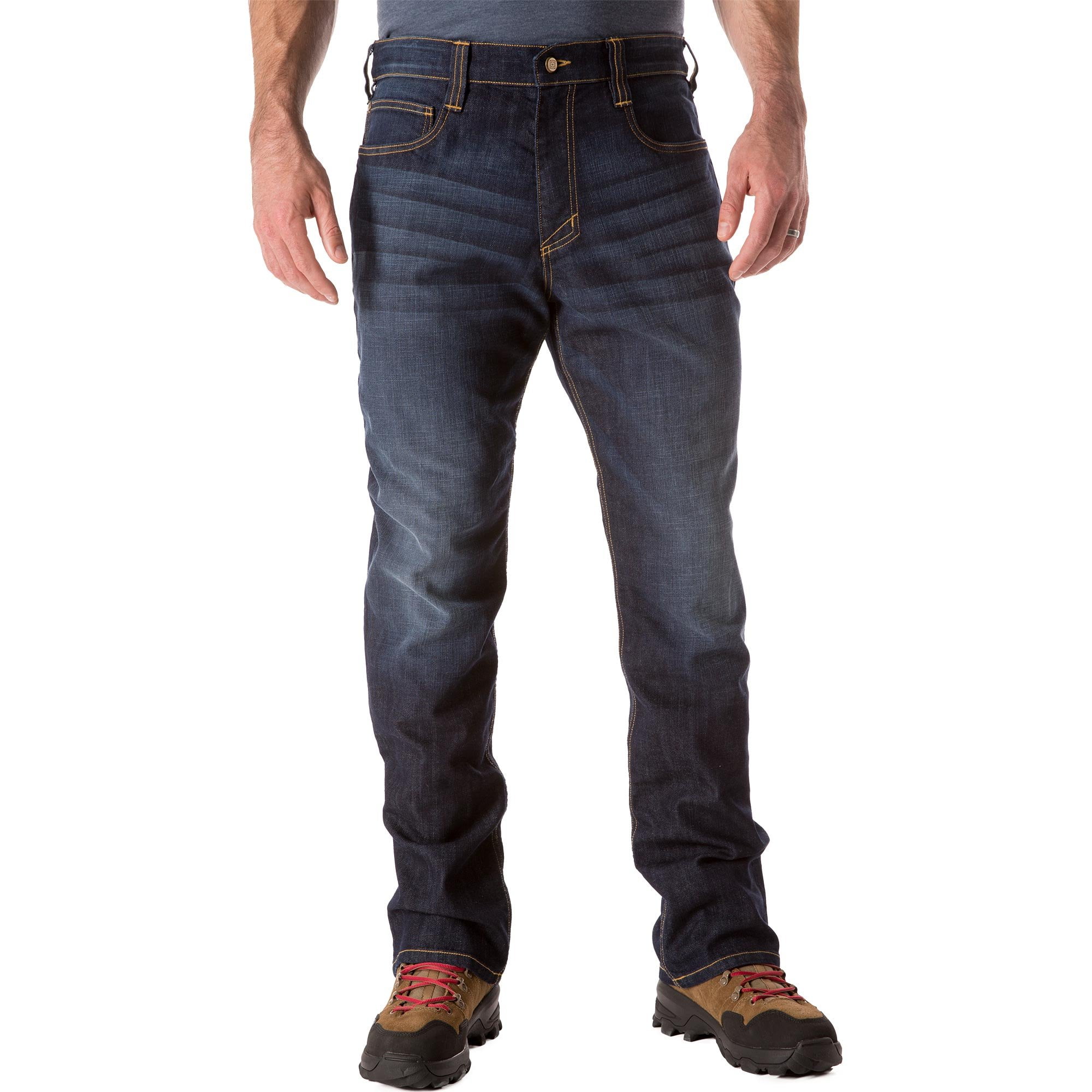Avl Skinnende Rejsende 5.11 Tactical Men's Defender-Flex Straight Jeans, Mechanical Stretch  Fabric, Classic Pockets, Dark Wash Indigo, 32Wx36L, Style 74477 -  Walmart.com