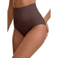 thumbnail image 4 of INSPIRE CHIC Women's High Waisted Briefs Shapewear Tummy Control Shaping Underwear L Mocha, 4 of 5