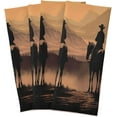 thumbnail image 2 of SKYSONIC Cowboys Kitchen Towels, 18 x 28 Inch Super Soft and Absorbent Dish Cloths for Washing Dishes, 1 PCS Reusable Multi-Purpose Microfiber Hand Towels for Kitchen, 2 of 7