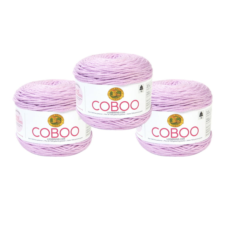 Knit & Crochet Stores - Coboo by Lion Brand: The perfect yarn for natural  fiber enthusiasts! It has excellent stitch definition and amazing drape  that is perfect for year round projects. Length