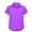 R202-Purple, variant on RMGVDSD Kids Girls Shirts Casual Short Sleeve Button Down Shirt Breathable Comfortable School Uniform Blouse Children's Wear 7-8 Years