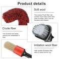 thumbnail image 3 of 5Pcs Car Wheel Brush with Handle Non-Scratching Car Wheel Rim Brush Flexible Wheel Cleaning Brush Kit with Portable Deta, 3 of 10