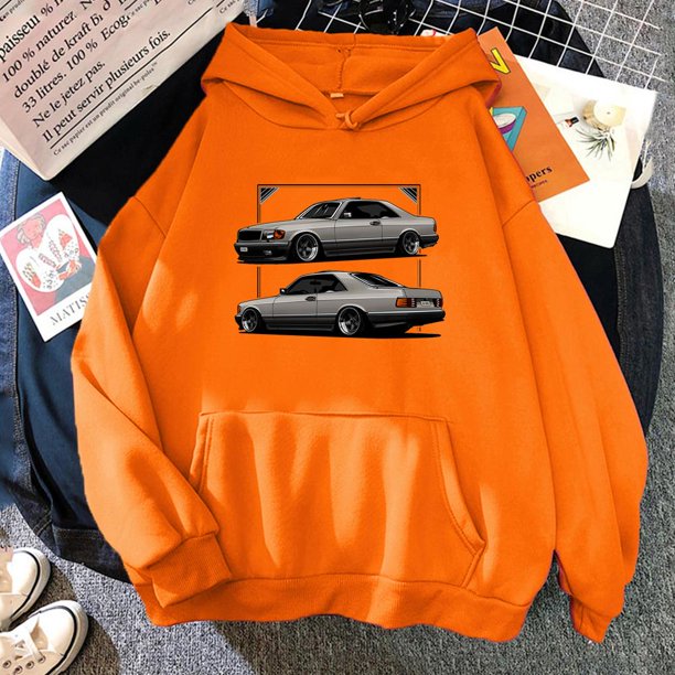 Sudaderas con capucha de Anime japonés para hombres y mujeres, sudadera gruesa de manga larga Vintage, ropa de coche con bolsillo de Hip Hop, inicial D, Invierno