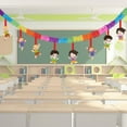 thumbnail image 4 of (Clearance) BNNG Cute Kids Pattern Banner First Day of School Decorations, Welcome Back to School Banner Garland Classroom Teachers Office Backdrop Home School Party Supplies, 4 of 9