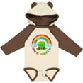 thumbnail image 3 of Inktastic Happy St. Patrick's Day Rainbow and Hat Boys or Girls Long Sleeve Baby Bodysuit, 3 of 5