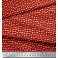 thumbnail image 3 of Soimoi Poly Georgette Fabric Paper Boat Art & Craft Print Fabric by The Yard 52 Inch Wide, 3 of 3