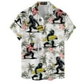 thumbnail image 4 of Bigfoot Hawaiian Shirts for Men Women, Bigfoot Hawaiian Shirt, Sasquatch Tropical Short Sleeve Button Down Shirt, 4 of 7