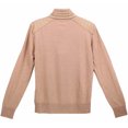 thumbnail image 2 of Belstaff Men's Light Camel Melange Kelby Zip Cardigan - L, 2 of 2