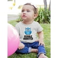 thumbnail image 2 of Cuddle Monster T-Shirt Infant -Smartprints Designs,  18 Months, 2 of 4