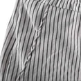 thumbnail image 4 of Fmbrln Mens Shorts Summer Fashion Casual Elastic Waist Drawstring Stripe Shorts Loose Lightweight Beach Vacation Shorts, 4 of 8