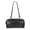 Black Soot, variant on Women's Faux Leather Top Handle Shoulder Bag, Black