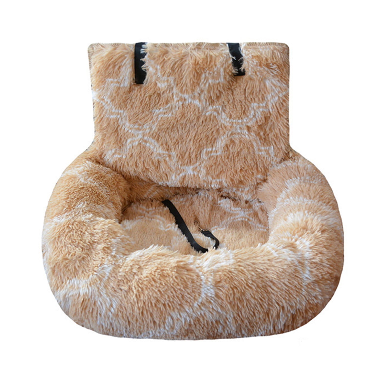 Car Seat Dog Bed for Road Trips Indoor Pet Cushion Removable Cover Comfortable Pad For Small Breeds Travel Essential