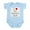 Sky Blue, variant on CafePress - I Love My Mama's Milk Infant Creeper - Baby Light Bodysuit, Size Newborn - 24 Months