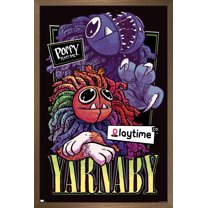 Poppy Playtime: Chapter 4 - Yarnaby Wall Poster, 14.725" x 22.375" Framed
