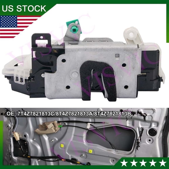 New For 2009-2014 Ford F-150 9L3Z-5421813-A Driver's Door Latch Lock Front Left