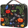thumbnail image 1 of GHSDFBB Twill Fabric Pencil Case with Zipper Closure, Black, 127 Count, 1 of 6
