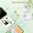 thumbnail image 7 of Yoobao Portable Charger 20W 10000mAh Cute USB C in & Out Power Bank Fast Charging, PD 3.0+QC 4.0 High-Speed Charging Phone Battery Pack Compatible with iPhone 14 13 12Pro Max iPad Samsung - White, 7 of 7