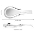 thumbnail image 2 of unbranded 1Ud Soporte Para Cucharas De Acero Inoxidable Plateado Práctico Y Fácil De Limpiar Para Hogar, 2 of 8