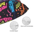 thumbnail image 3 of Fotbe Neon Graffiti Urban Art Funda de Almohada Decorativa Estilo Occidental, Lujo en Algodón, Fundas para Almohadas King, Cojín Estampado para Decoración del Hogar-20"x30", 3 of 6