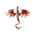 thumbnail image 3 of Birdeem Retro Oil Dripping Dragon Style Brooch Personalized Coat Accessories Pin Jewelry, 3 of 6
