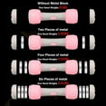 thumbnail image 2 of Shape Fit Core Adjustable Massage Dumbbell Set, Massage Hand Weights Training Set, Black, 2 of 5