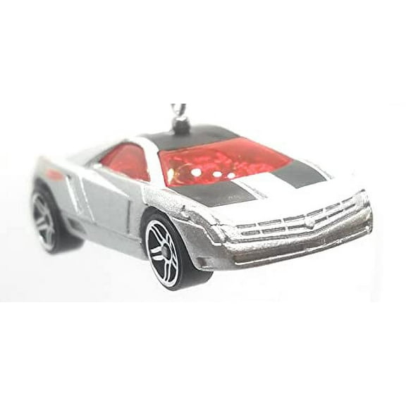 Christmas Ornament for Cadillac Cien Silver Red Windows